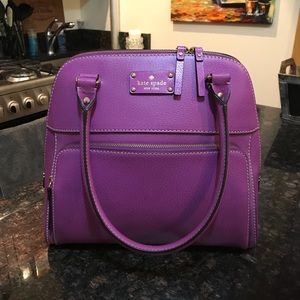 Kate Spade Wellesley Maeda Handbag Leather Satchel